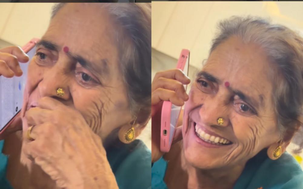 Indian grandma thinks AI bot is a real person; Her innocent conversation goes viral 