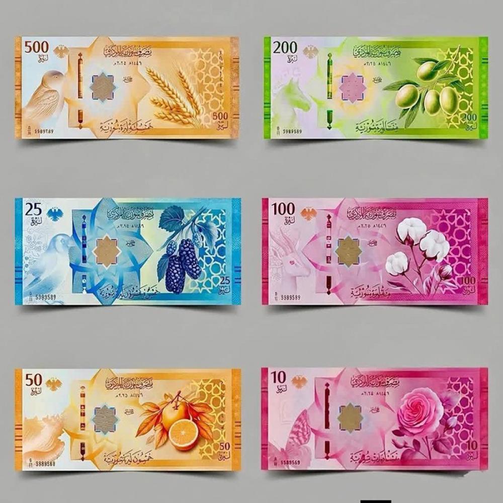 Syria rewrites its money: New notes replace Assad portraits with agriculture symbols 