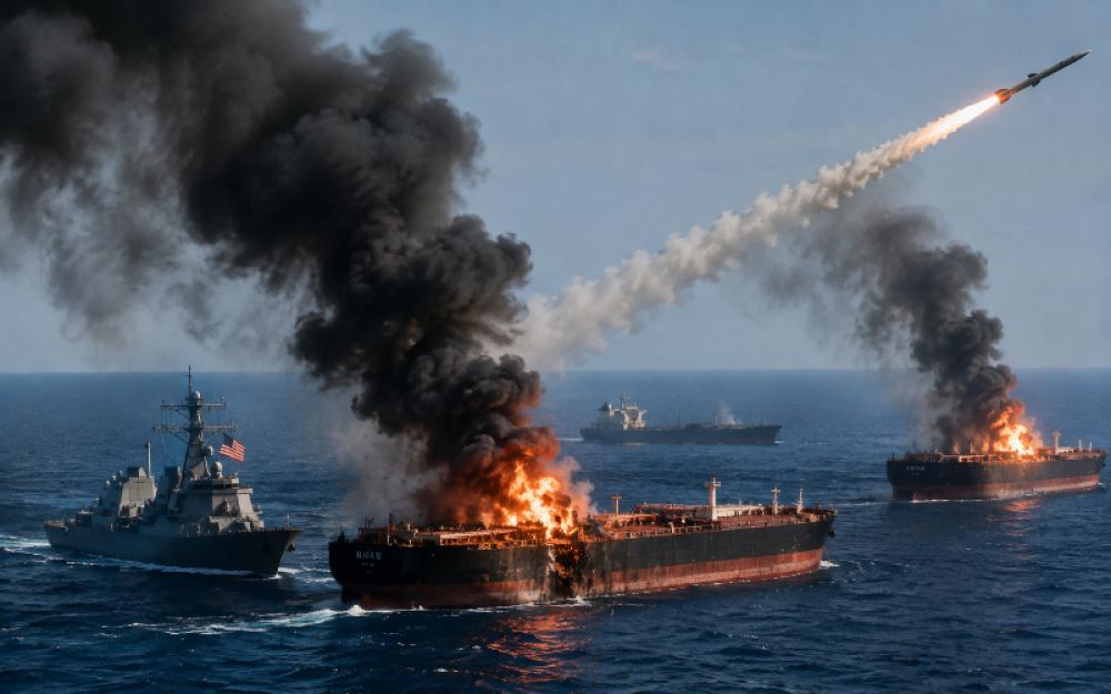 US strikes 3 Iranian oil tankers after IRGC missile attack on navy ships, CENTCOM says