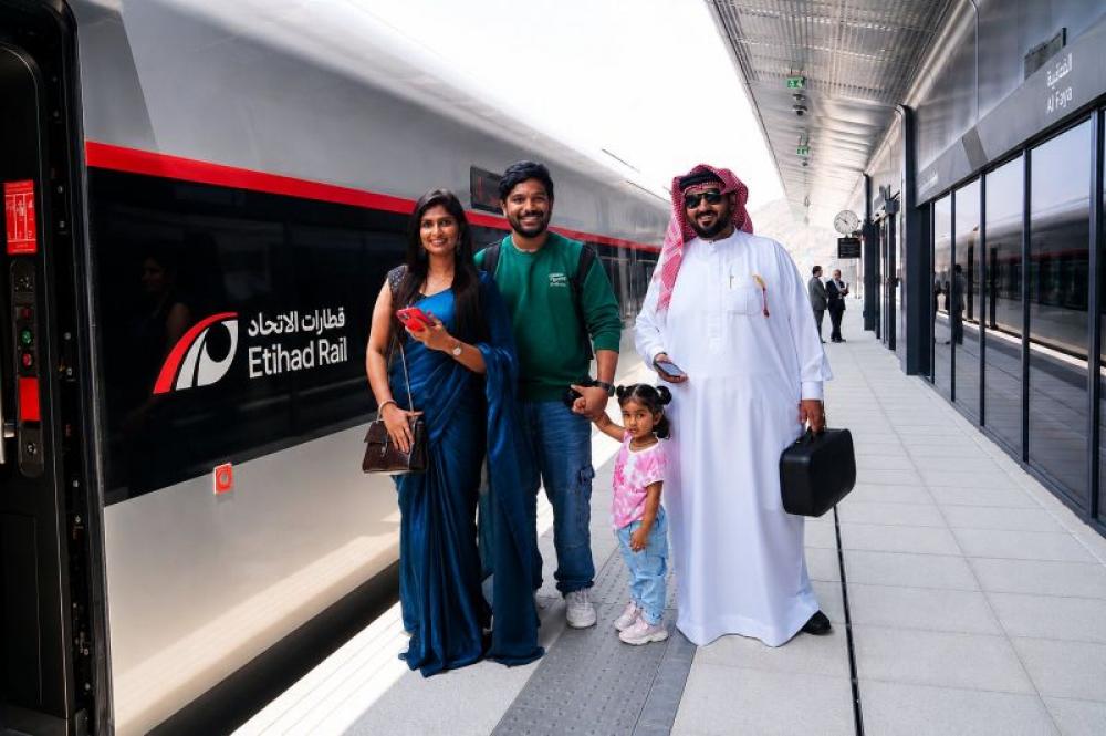Road trips no more? UAE's first passenger train starts operations. Check out the route