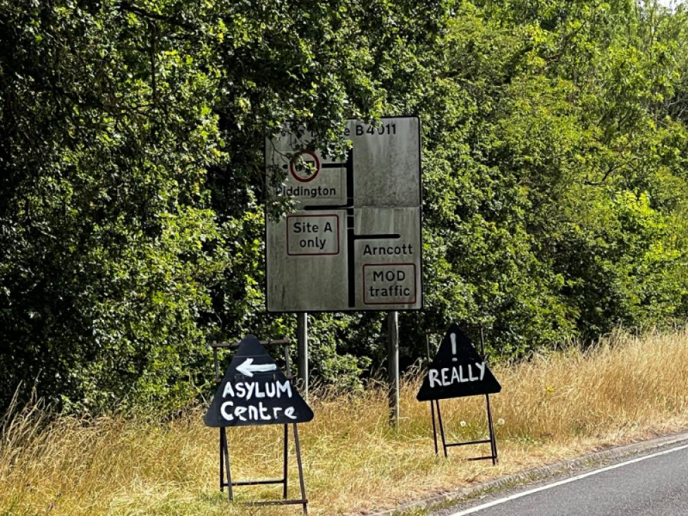 'We're leaving Britain': Tiny English village votes to break away over migrant plan