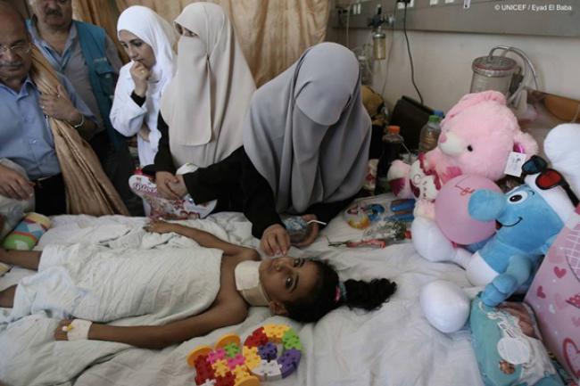 Gaza: UN says over 370,000 Palestinian children in need of 