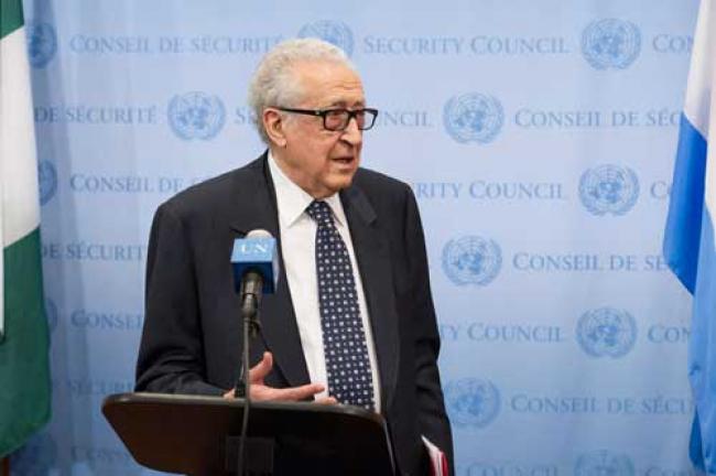 Syria: UN envoy urges UNSC to push peace talks