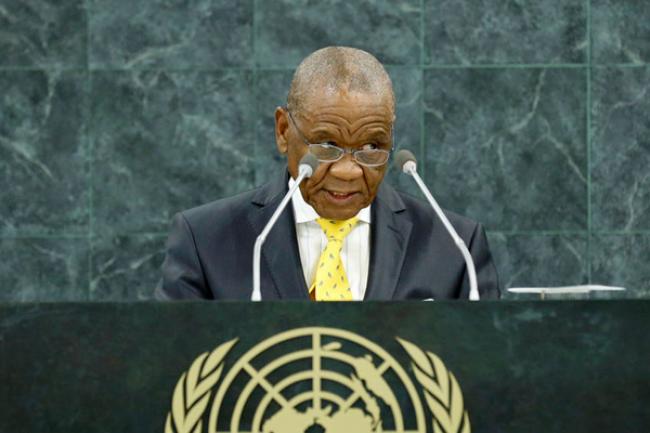 Ban voices concern about reported military takeover in Lesotho