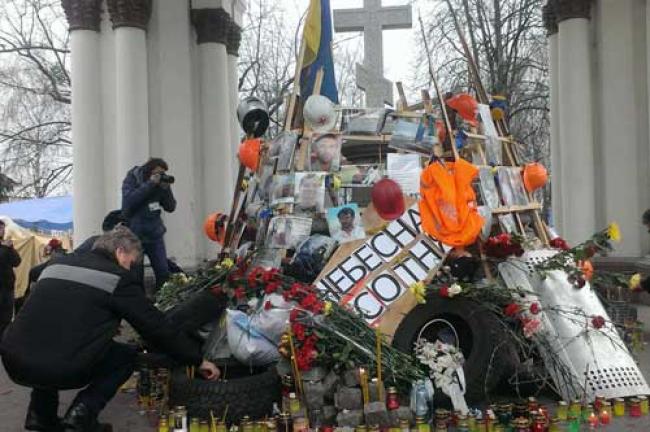 Ban calls on Ukrainians to find peaceful way forward 