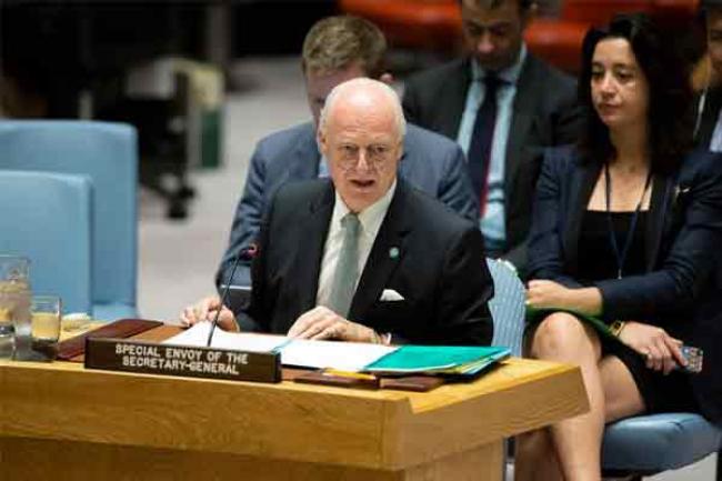 At Security Council, UN envoy appeals for Russia and US cooperation to pull Syria 
