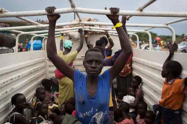 Over 26,000 people flee South Sudan into Uganda; influx sets single-day record