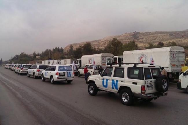 Syria: UN and partners get relief convoy into besieged town of Madaya