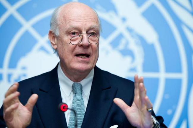 Ahead of Geneva talks, UN envoy addresses all Syrians in video message
