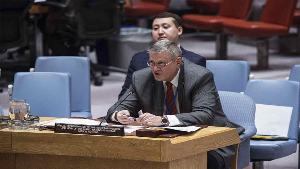 ISIL ‘down but not out’ in Iraq; UN envoy urges efforts to defeat group’s extremist ideology