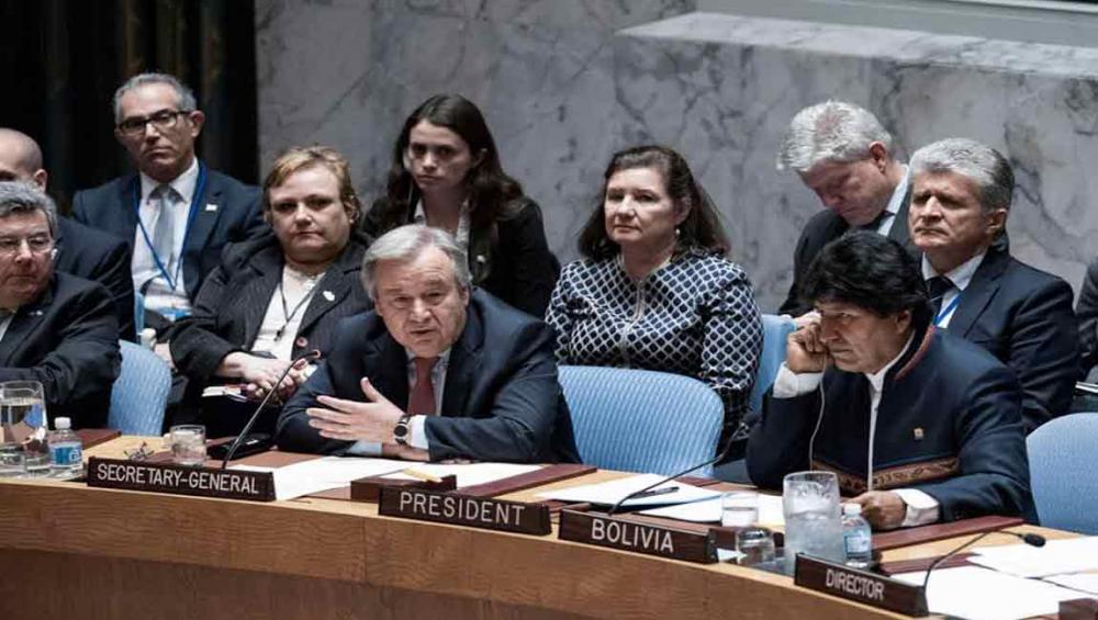Water is ‘catalyst’ for cooperation, not conflict, UN chief tells Security Council 