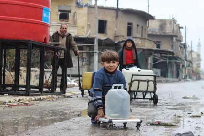 Syria: UN provides emergency water around Aleppo, as 1.8 million cut off from water supply 