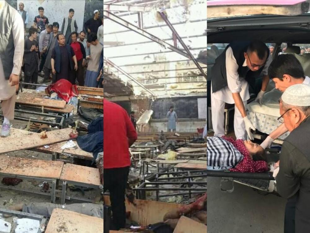 Afghanistan: Kabul classroom suicide bombing kills at least 48