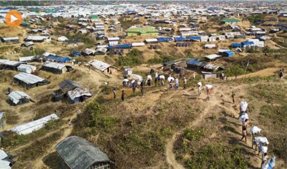 UN agencies helping Rohingya refugee camps brace for potentially devastating rains in southern Bangladesh