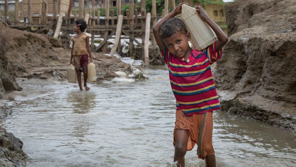 ‘There has never been a more urgent time,’ to safeguard children’s right to safe water and sanitation, says UNICEF