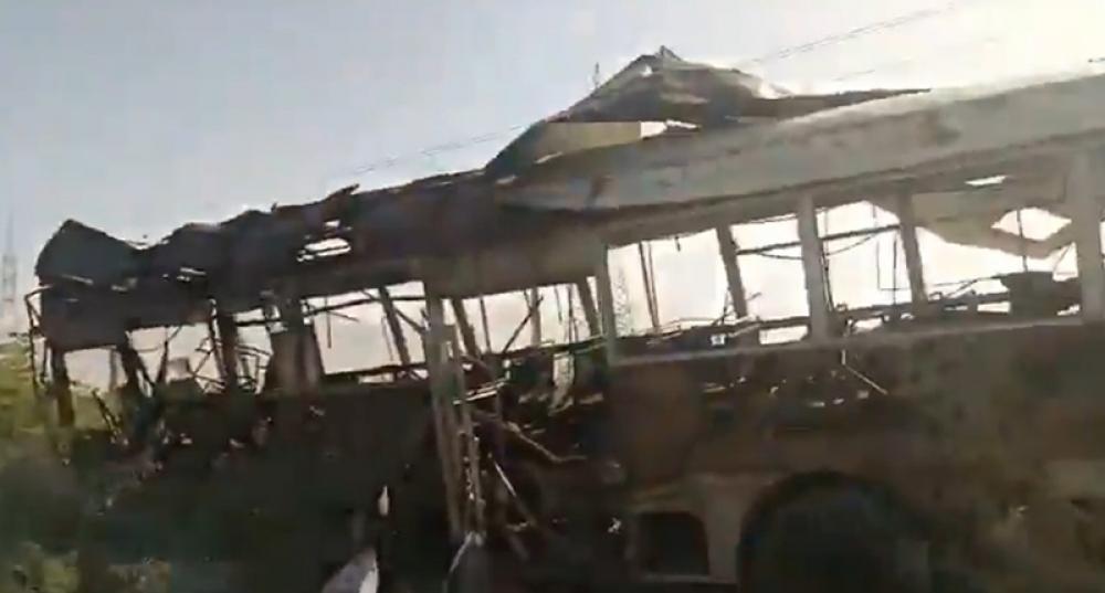 Pakistan: Bomb blast targets school bus in Balochistan, three children among five killed Pakistan: Bomb blast targets school bus in Balochistan, three children among five killed