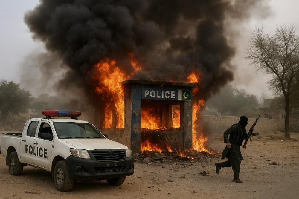 Pakistan: Cop dies as terrorists attack police checkpoint in KP