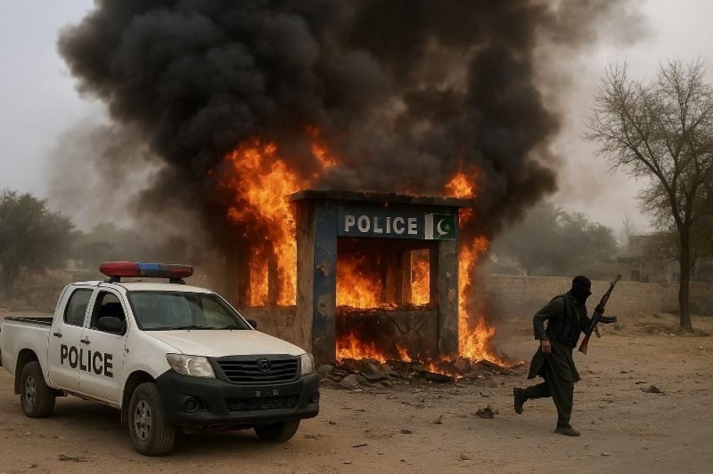 Terrorists attack police training school in Pakistan, seven officers killed Terrorists attack police training school in Pakistan, seven officers killed