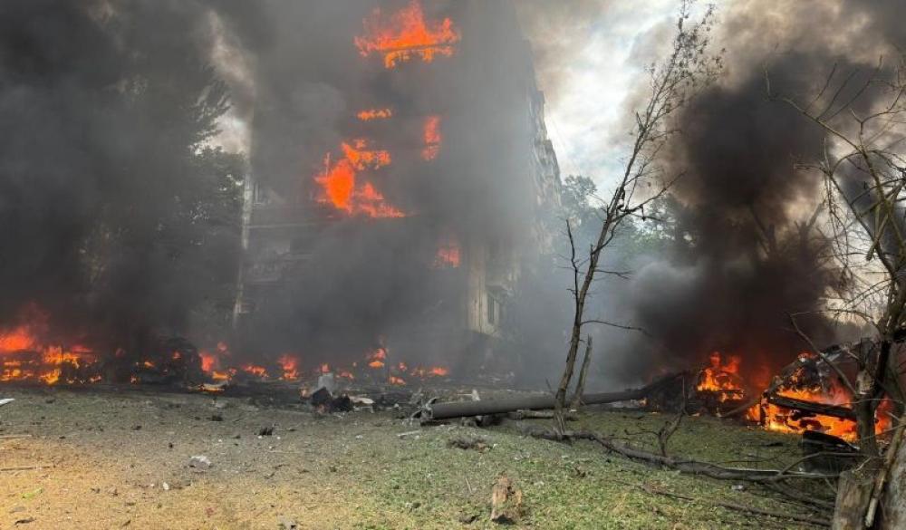 Russia launches fresh deadly strikes on Ukraine, killing two in Zaporizhzhia 