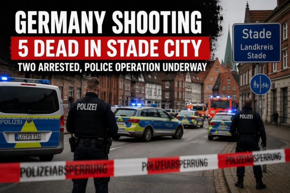 Germany shooting horror: 5 dead in Stade shooting, suspects detained as city goes on alert