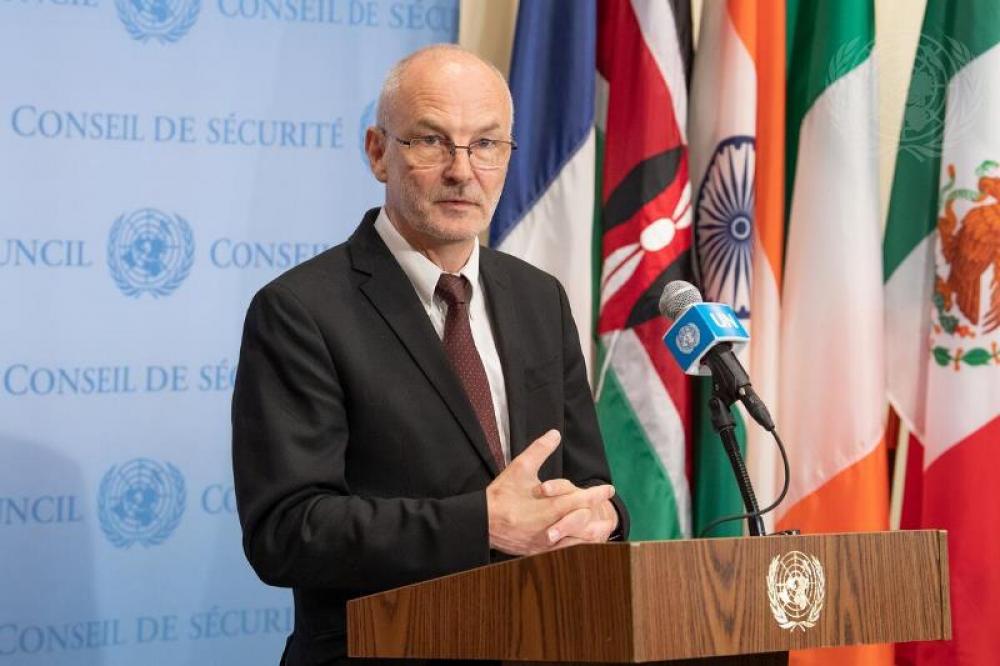 President of Security Council Briefs Press on Recommendation for Appointment of Secretary-General 