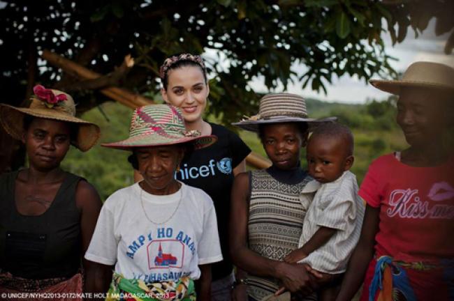 Global pop superstar lends voice to UNICEF 