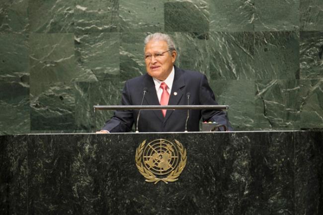 In UN address, El Salvador leader urges joint action on issue of unaccompanied migrant children