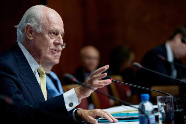 UN Syria Envoy to hold consultations on re-start of peace talks