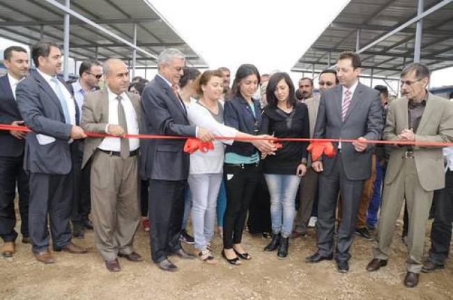 ‘Education is your right’ says UN agency official at opening of school for displaced Iraqis