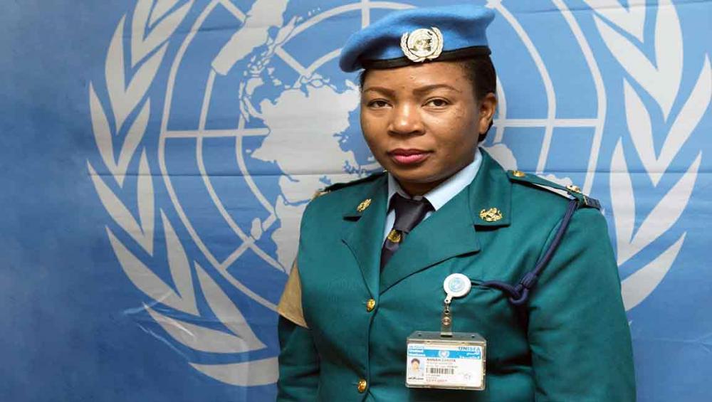  FEATURE: A woman’s strength is unlimited, says award-winning UN peacekeeper