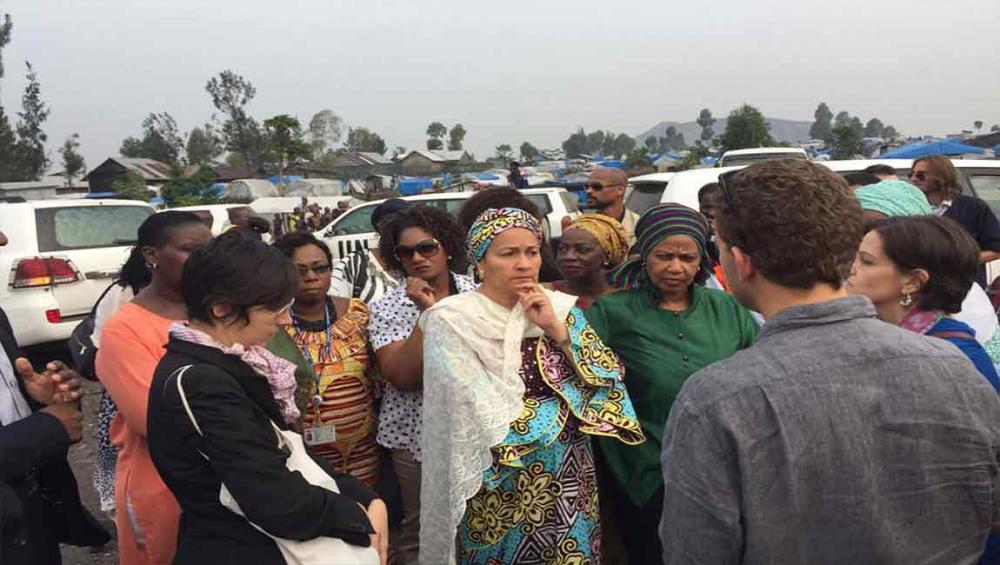 Wrapping up African trip, UN deputy chief vows to ensure displaced women return home in dignity