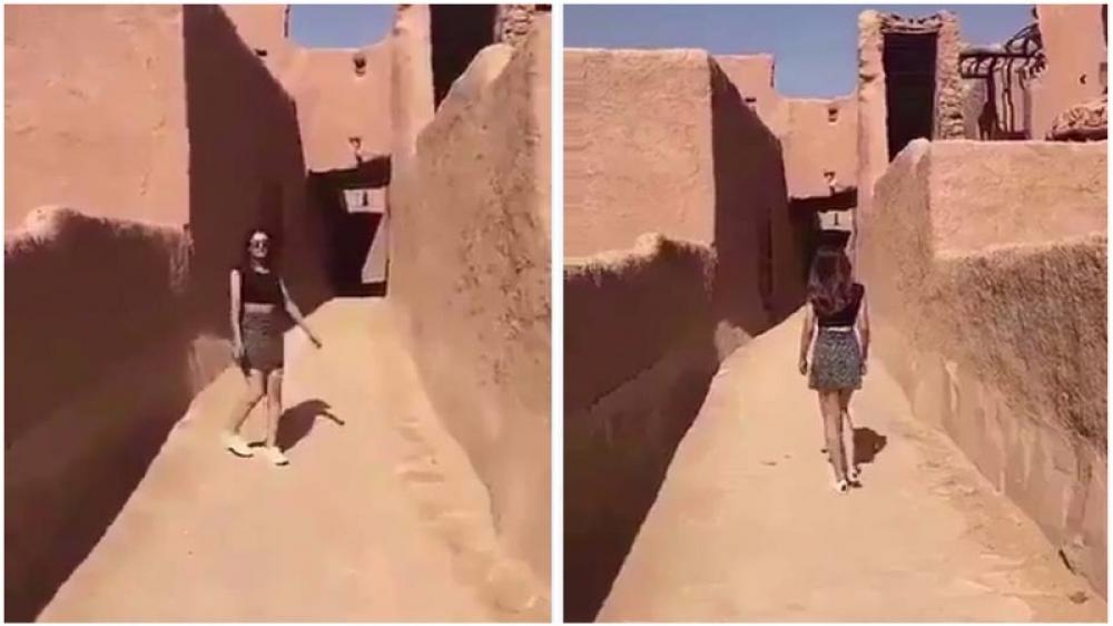 Woman wearing miniskirt arrested in Saudi Arabia where women rights is a moribund patient
