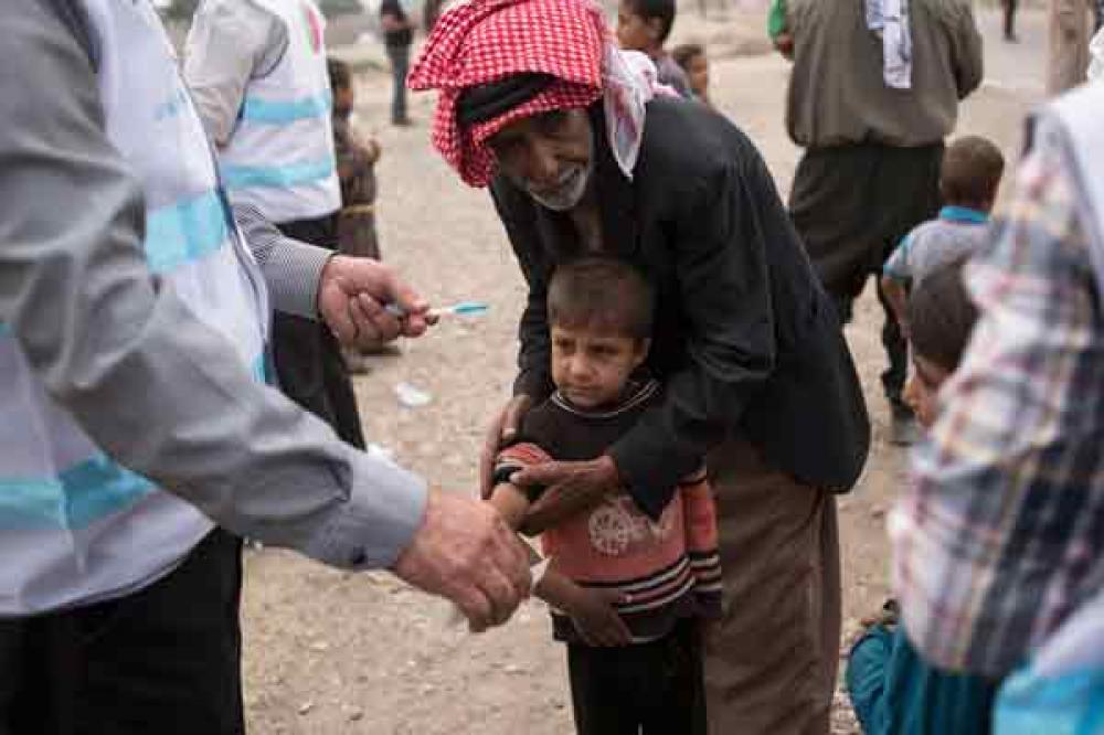UNICEF helping to restore health services for children and families returning to war-torn Mosul