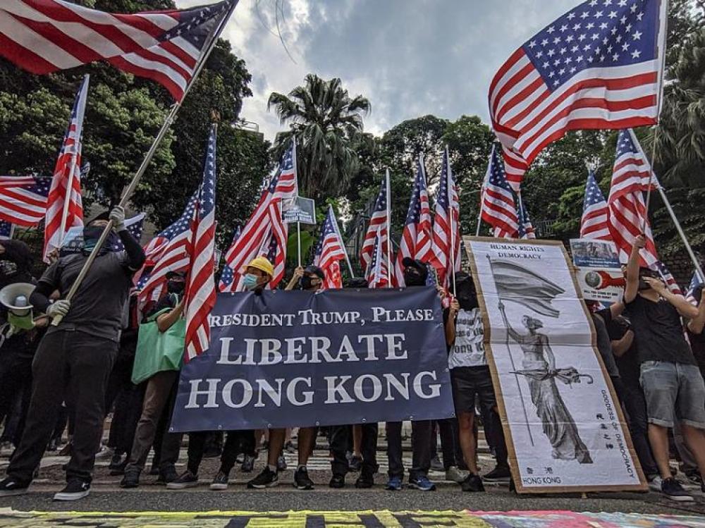 Thousands of people protesting in Hong Kong against anti-mask law: Reports