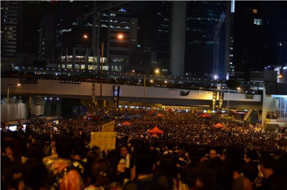 Hong Kong police deploy tear gas, water cannons to disperse protesters - Reports