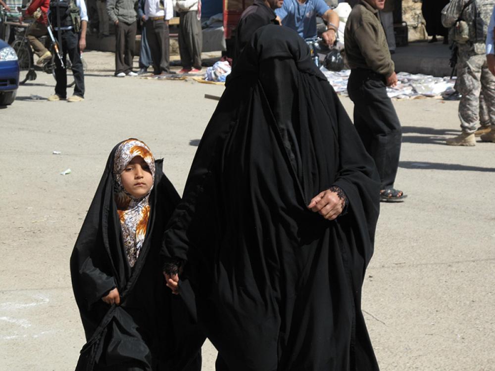 Women protest in Iraq over proposed bill which may lower marriage age to nine