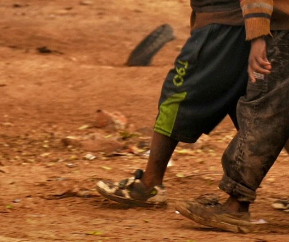 Pakistani child dies after falling into a burning furnace while working in a kiln