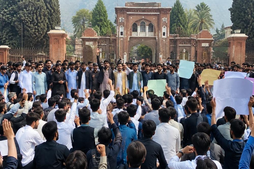 Student dies on college campus in Pakistan; Swat students take to streets 
