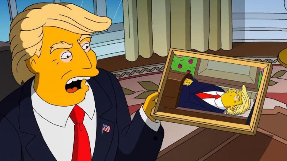 Netizens claim The Simpsons once predicted the attack on Donald Trump