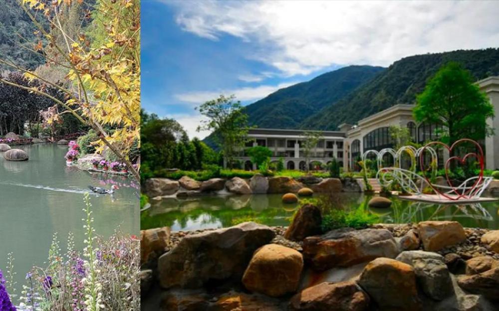 Tai-Yi Red Maple Resort, the four-star hotel with flowers and natural SPA,is located in NanTu County.