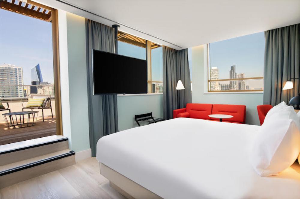 Cozy, comfortable rooms that feel just right after a long day in London. Photo: Team Hyatt